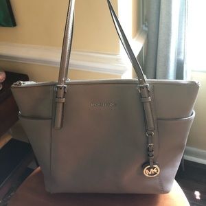 Michael Kors Crossgrain Leather Tote